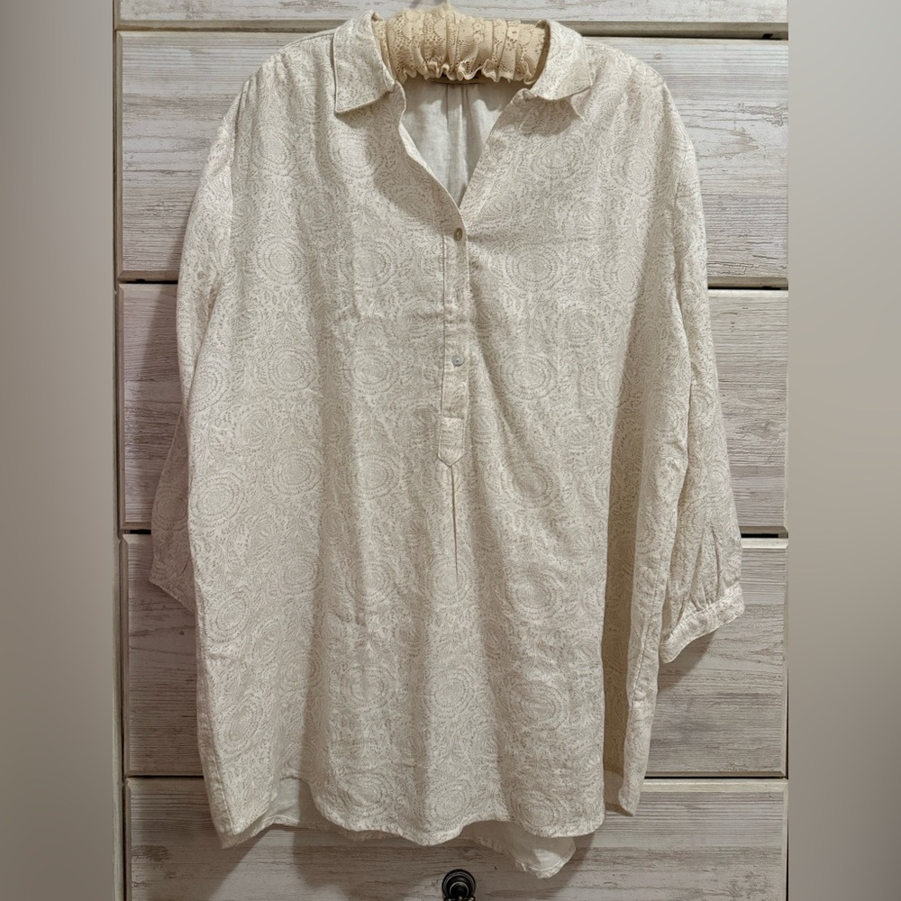 Cottonworld Linen Blend Tunic
